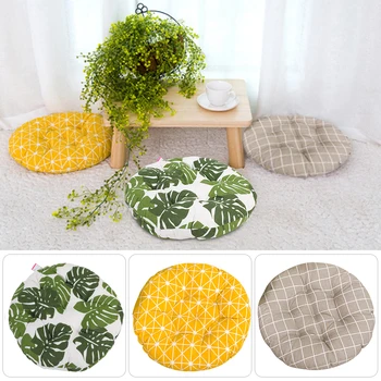 

1pc Round Chair Seat Cushion Dining Chair Seat Pads Cotton Thick Floor Cushion Home Seat Office Bar Chair Cushion Pad