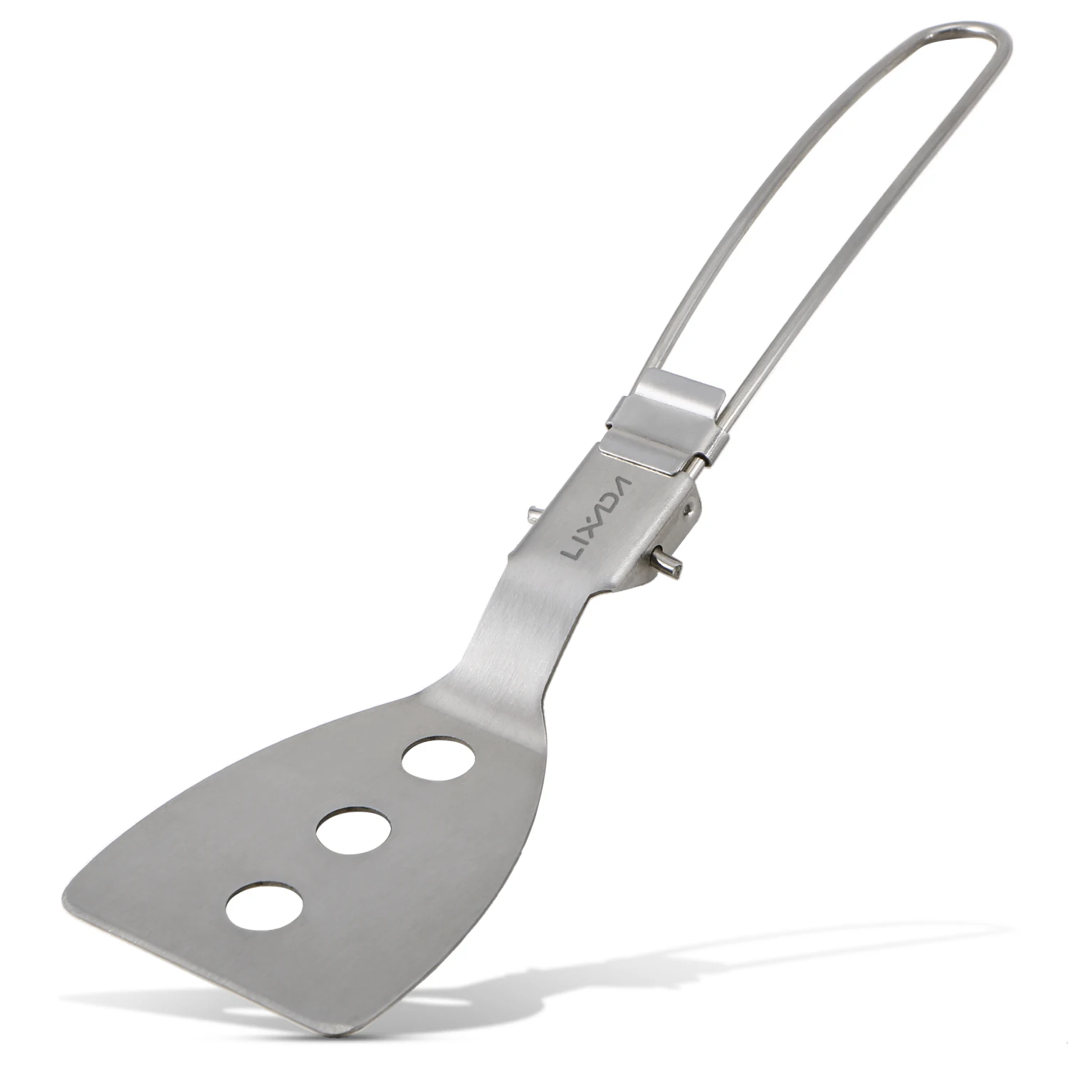Cooking-Accessories Picnic-Equipment Folding Spatula Camping-Gear Stainless-Steel Outdoor