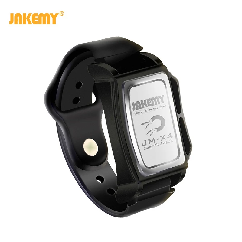 

1Pc Magnetizer Demagnetizer Tool Powerful Magnetic Wrist Band Wristband Hold Small Metal Nut Screws Adsorption Bracelet