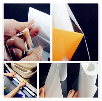 

car Sticker Film Vinyl Clear Transparence protrector decal for Toyota Yaris Tundra Tacoma RAV4 Corolla Aygo Avalon Auris