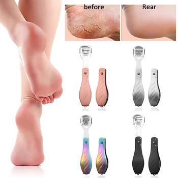 

1pc Hand Foot File Care Corn Cuticle Remover Shaver Blade Smooth Feet Pedicure Callus Skin Remover Care Tool 1Pcs Shaving Blades