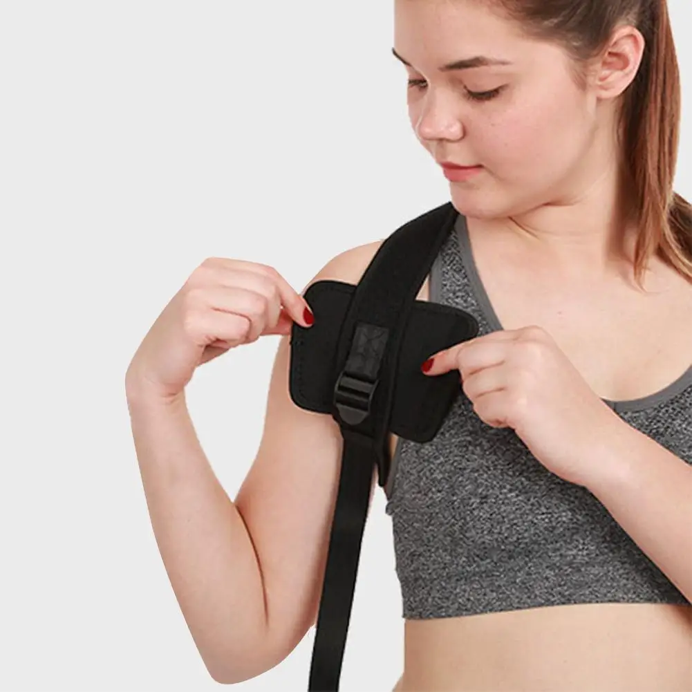 Posture Corrector Buckle Pull Back Shoulder Correction Belt Back Corrector Adjustable Breathable Posture Correction Belt