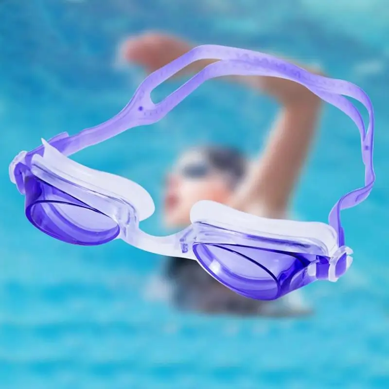 Очки для плавания ming Профессиональные Водонепроницаемые силиконовые очки для плавания для бассейна детские модные милые очки для плавания ming