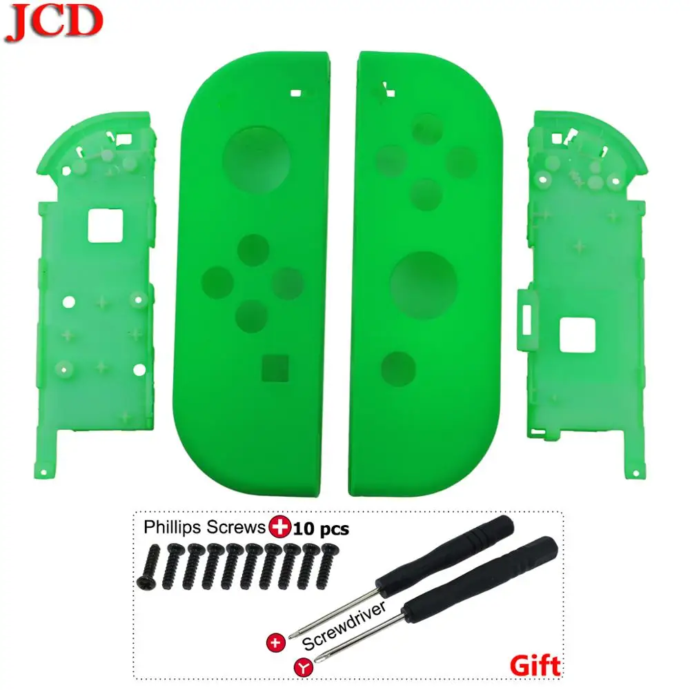 No11 JCD DIY пластиковая Замена для Joy-Con Ремонтный комплект чехол Корпус оболочка для shand для переключателя контроллер отвертка винты - Цвет: No11