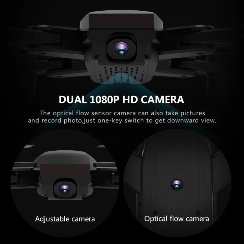 SG700-S Радиоуправляемый квадрокоптер с оптической камерой 1080P Wifi FPV складной Дрон