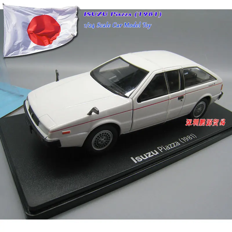 IXO 1/24 масштабная модель автомобиля игрушки ISUZU Piazza (1981) автомобиль из литого металла модель игрушка для коллекции, подарок, украшение