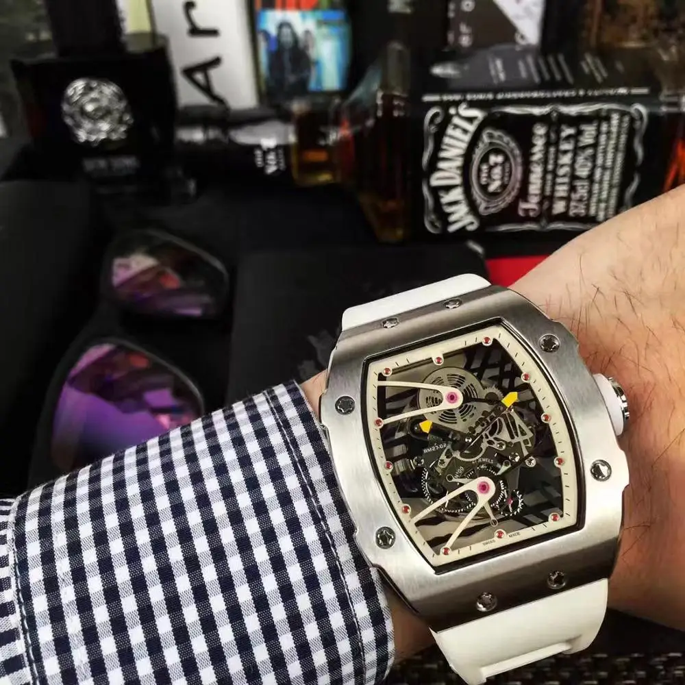 A09222 Mens Watches Top Brand Runway Luxury European Design Automatic Mechanical Watch
