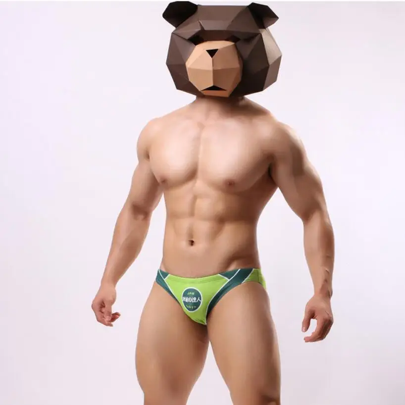 

New 10 Color Low Rise Swimwear Men Swim Briefs Swimsuit Mens Swimming Trunks Sexy Gay maillot de bain homme Shorts Sunga 058
