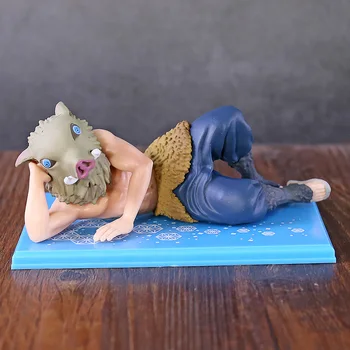 

Japanese Anime Demon Slayer Hashibira Inosuke Lying Ver. PVC Figure Model Figurals Toy