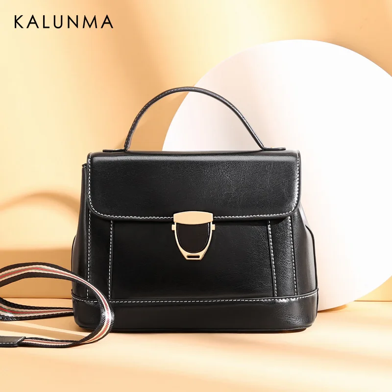 

SENDEFN Woman Handbags Genuine Leather Composite Bag Soft Cowhide Skin Female Shoulder Crossbody High Quality Natural Messenger
