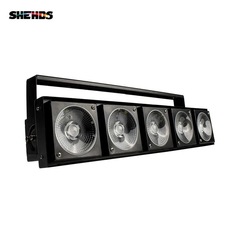 SHEHDS LED 5X30W Matrix Stage Light 3IN1 RGB Five Heads DJ Matrix Light Light Design Good for DJ/Professional DMX Stage Lighting