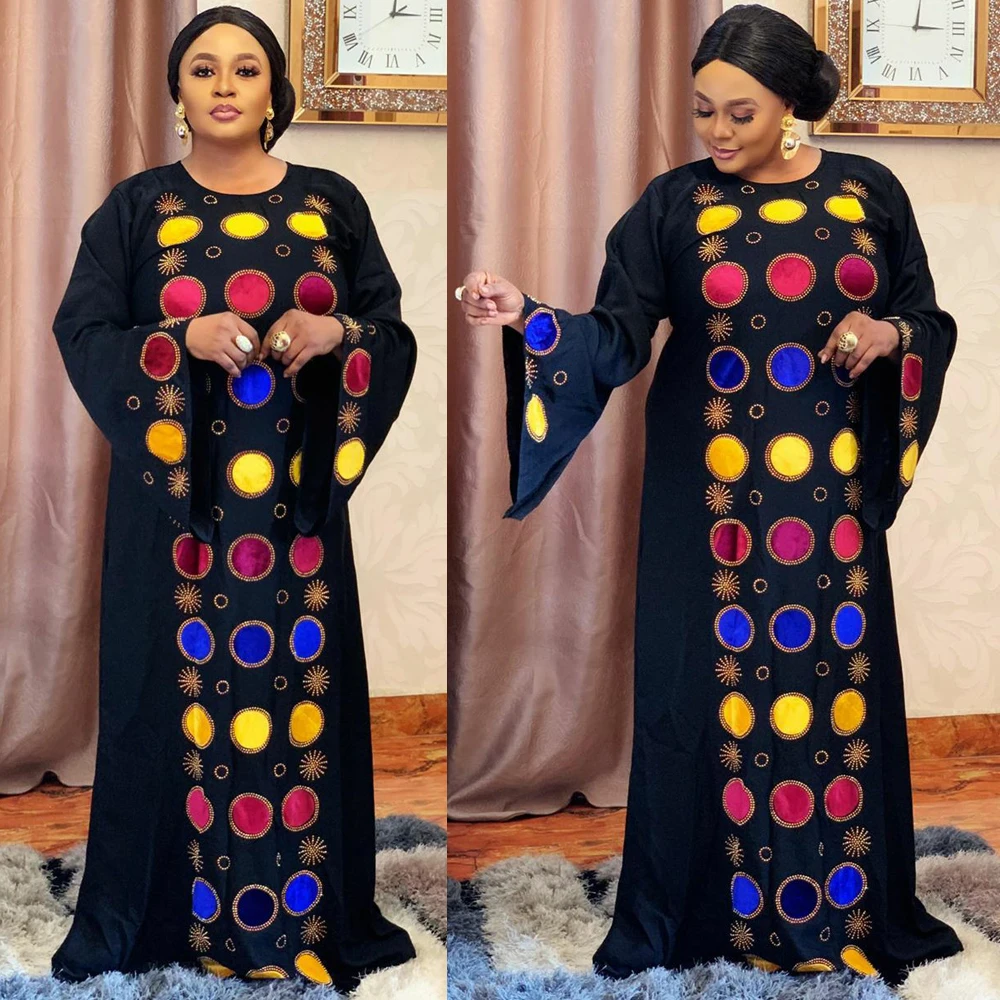 

MD Muslim Fashion 2020 New Abayas For Women Turkish Arabic Kaftan Moroccan Long Dress Evening Party Gowns Bangladesh Boubou 9038