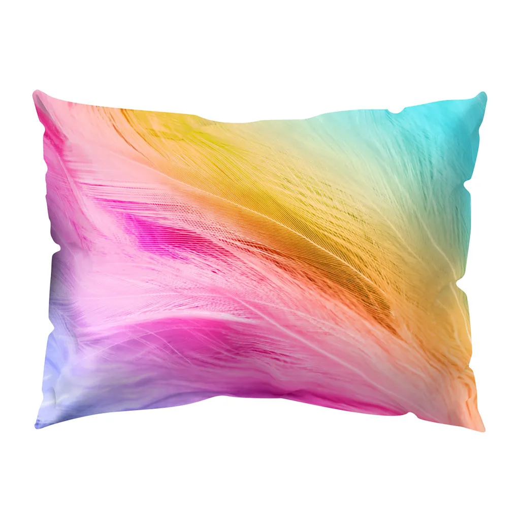 

Print Cushion Cover Polyester Pillowcase Comfortable Throw Pillows Household Items Decorative Pillows For Sofa Seat Soft Decor