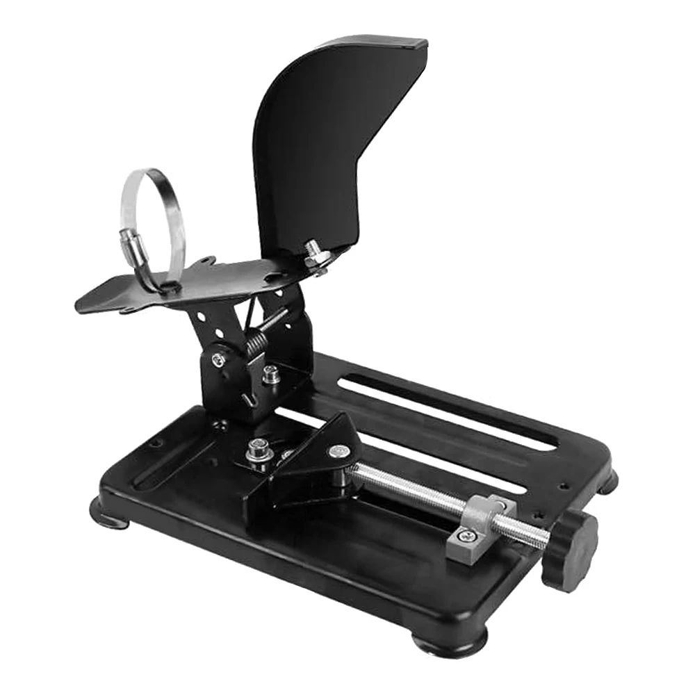 Angle Grinder Stand Bracket Holder Support Cast Iron Base Power Tool Accessory Support For 100mm Cutter Angle Grinder