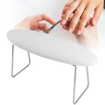 

Nail Art Hand Rest Cushion Good Elasticity Soft Wrist Support Detachable Easy Clean Hand Pillow Manicure Tool White for Salon