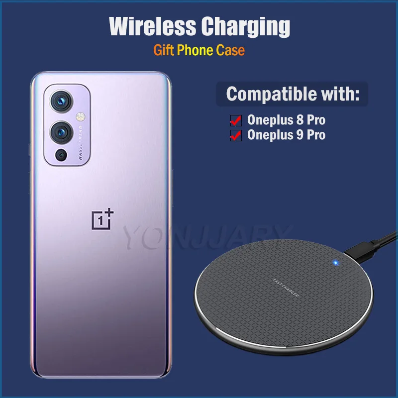 Беспроводное зарядное устройство Qi 10 Вт для Oneplus 9 Pro беспроводная зарядная панель