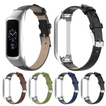 

Retro PU Leather Watch Band Strap For Samsung galaxy fit e SM-R375 Wirststrap Replacement Comfortable Sport Watch Watchband