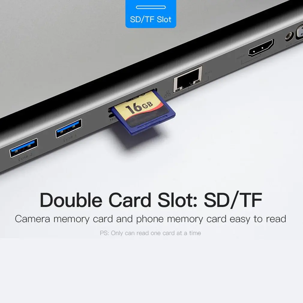 10 в 1 концентратор USB C 4 к док-станция Тип C HDMI RJ45 Gigabit Lan PD источник питания thunderbolt 3 Для iMac air surface book