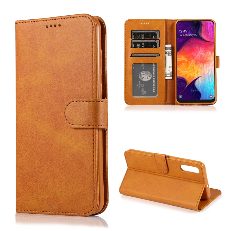 Чехол для телефона S9Plus S10Plus флип-кошелек кожаный чехол samsung Galaxy S6 S7 Edge S8 S9 S10 Plus S10E