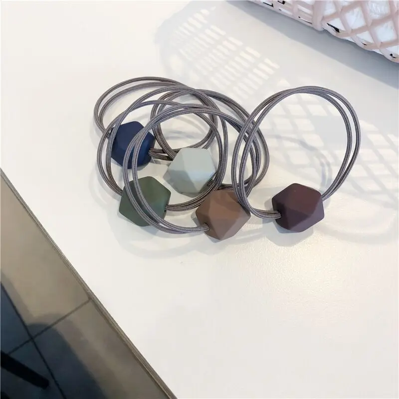 Square Elastic Hair Band Hair - Image 6