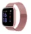 Женские водонепроницаемые Смарт-часы P70 P68 Plus Bluetooth Smartwatch для Apple IPhone Xiaomi монитор сердечного ритма фитнес-трекер - Цвет: steel pink