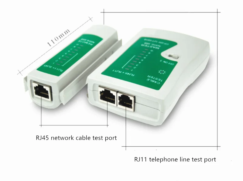 Набор инструментов для сетевого кабеля, тестер er RJ45 RJ11 RJ12 CAT5 UTP LAN, профессиональный детектор кабеля, инструменты для дистанционного тестирования