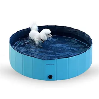 

1 Pc PVC Pet Swimming Pool Portable Foldable Pet Bath Tub Outdoor Pools Bathroom Accessories for Dogs Cat