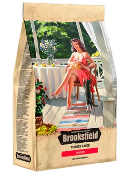 

Brooksfield Brooksfield adult cat indoor Turkey for adult cats who live at home with Turkey and rice