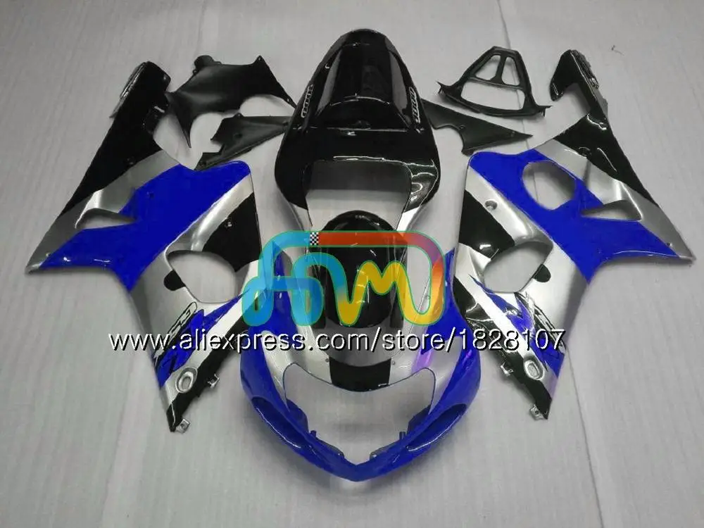Средства ухода за кожей для SUZUKI GSXR 1000 GSX-R1000 GSXR1000 00 01 02 40BS. 0 1000CC GSXR-1000 K2 GSX R1000 2000 2001 2002 обтекатель синего и белого цвета - Цвет: No. 34