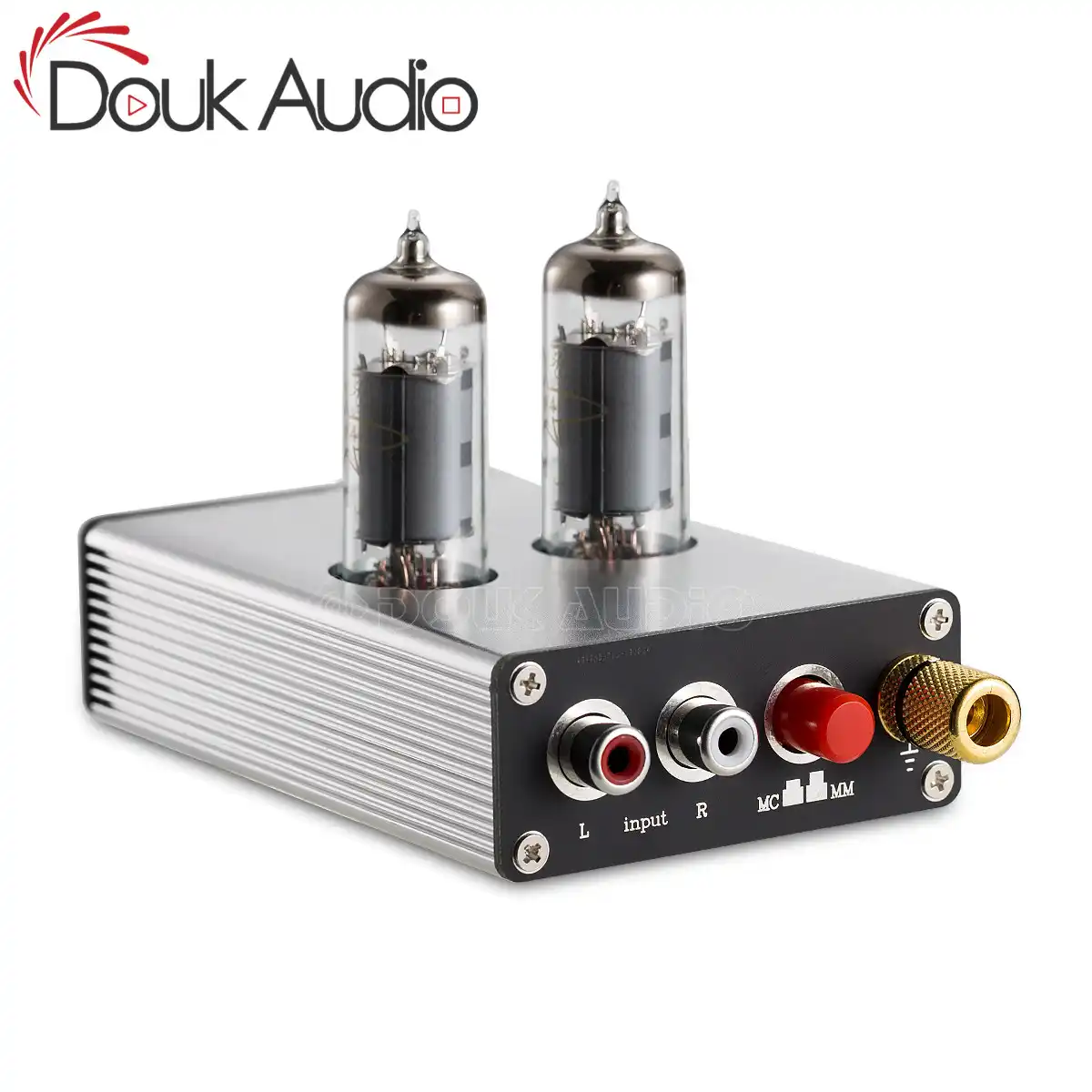 Douk Audio Little Bear T11 6N2/12AX7 Vacuum Tube Phono Turntable Preamp HiFi Pre Amp MM RIAA