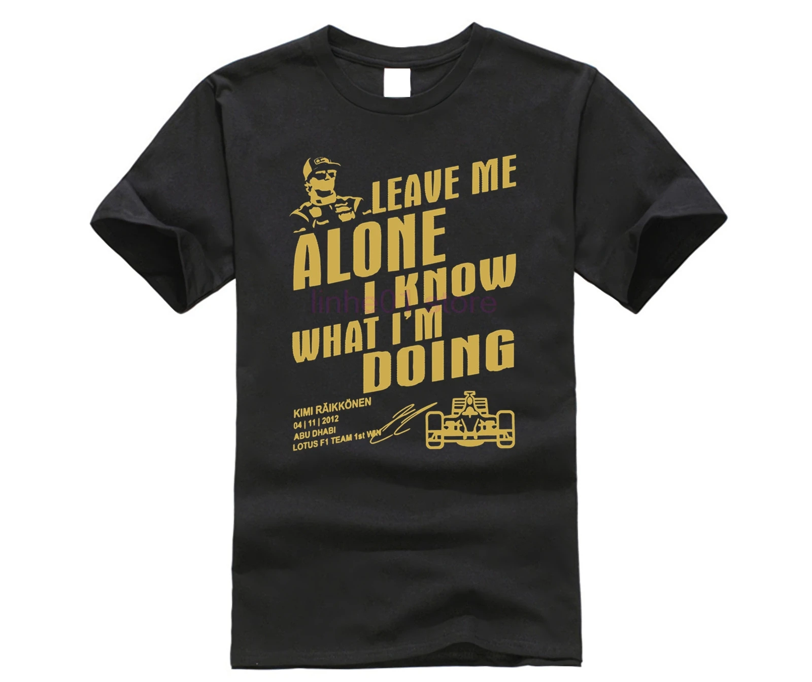 

Kimi Raikkonen T Shirt Guys New Coming Simple Tee Shirts Casual Comfortable T-Shirts Men's 100% Cotton Novelty Teenboys Tops