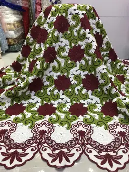

African Lace fabric Hot Sell Mesh New Arrival Plain Black Color african cord Lace.Guipure lace Fabrics