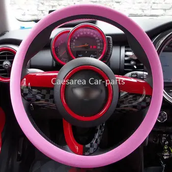 

Universal Soft Silicone Car Steering Wheel Cover Protection Car Vehicle Pink