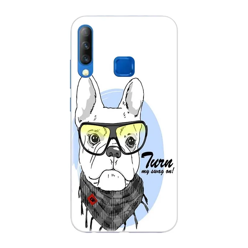 A304 Чехлы для Tecno Camon 11 CF7/11 Pro CF8/11 S CB7 6," чехол с принтом Роза волк чехол-крышка с узорами ТПУ+ PC задняя крышка Funda Para - Цвет: A304