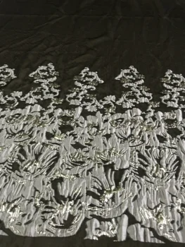 

DiuDiu-9.9904 Hot selling african sequins lace fabric tessel fringel embroidered tulle mesh lace fabric