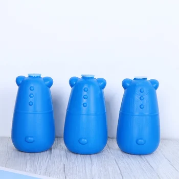 

3Pcs Toilet Cleaner Blue Bubble Toilet Cleanser Embeded Toilet Flush Cleaner (Blue)