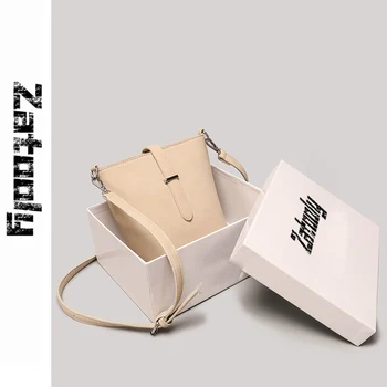 

New Style, Fashion Bag, Advanced Feeling Bag, Pure Color Bucket Bag, Fashionable French Limited Bags, Simple Atmosphere