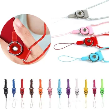 

Cell Phone Neck Chain Straps Camera Sling rotatable Mobile key ring DIY Hang Rope Lanyard For iphone Samsung Galaxy S7 S8 edge