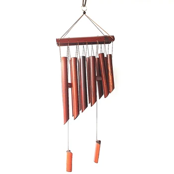 

Large Bamboo Wind Chimes Mobile Windchime Church Bell Hanging Decoration Home Decor Crafts