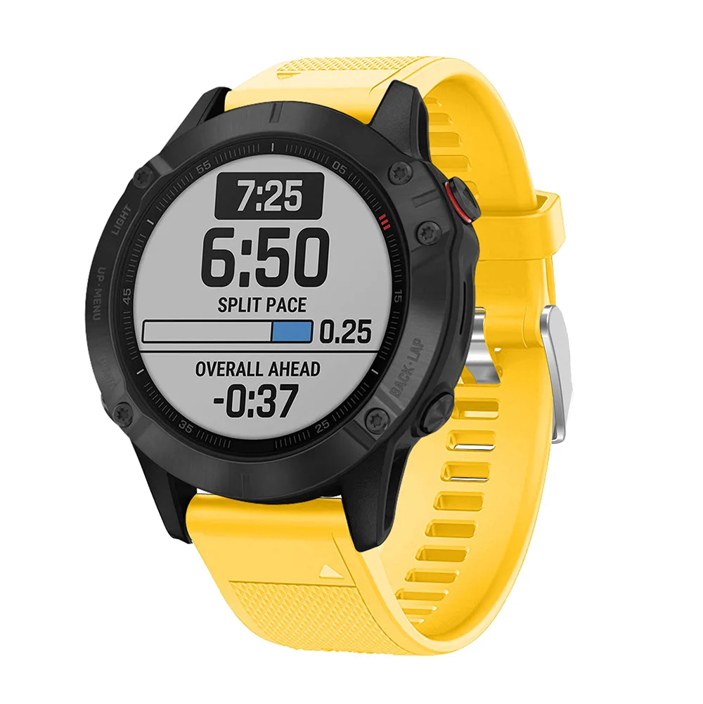 Ремешок для смарт-часов Garmin Fenix 6/5/5 Plus/Forerunner 935 945/инстинкт спортивный силиконовый ремешок 22 мм Quick Fit, браслет на запястье, ремешок