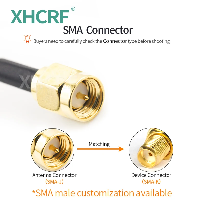 433 MHz Antenna Indoor Magnetic Base LoRa Outdoor Waterproof Antena 433MHz SMA Male Omnidirectional Screw Fixing