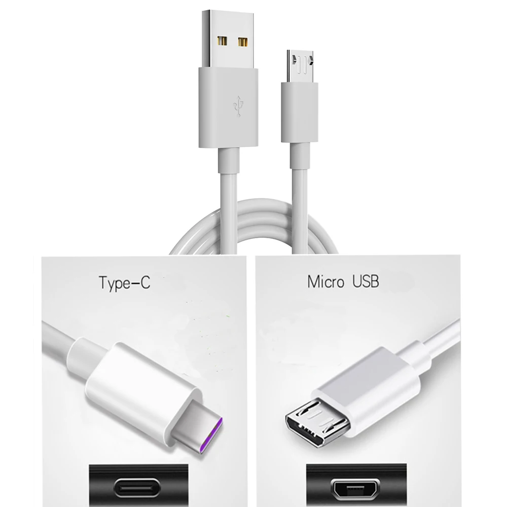 

USB Micro Cable For Nokia 3.4 8.3 5.3 C1 2.3 7.2 6.2 3.1C 3.1A 2.2 Data Sync Long Charging Wire Phone Charger Cable 1M 2M 3M