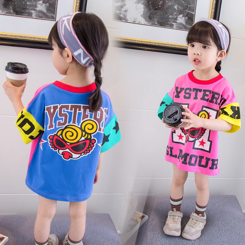 Child Stage Performance Clothing Girls Boys Jazz Dance Costumes Short Sleeve Tops Hip Hop Dancing Clothes Street Dances DWY594 |