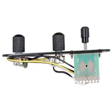 

3way Wired Load Pre-Wired Control Panel Wiring Harness Switch Knob For TL Guitar Prewired Control Plate Circuit Board Electronic