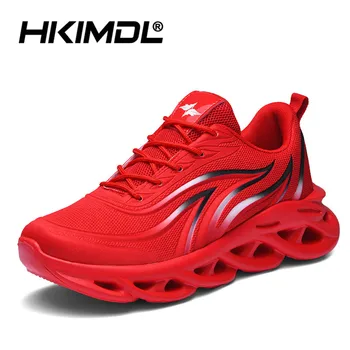 

HKIMDL Brand Breathable Mesh Sneakers Men Casual Shoes Super Lightweight Running Shoes 2020 Spring Autumn Non-Slip Male Shoes
