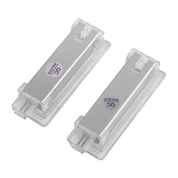 

2PCS 18LED SMD3528 Car LED License Plate Lights Door Light Lamp 12V 200mA SMD3528 For BMW E81 E82 E87 E88 Canbus Error Free