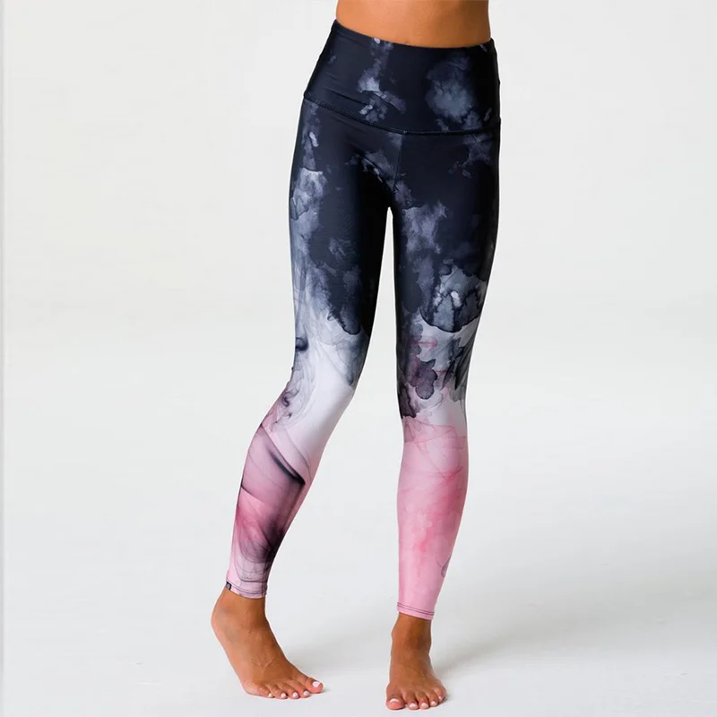 PROWOW эластичные тренировочные брюки для женщин с высокой талией йоги женские