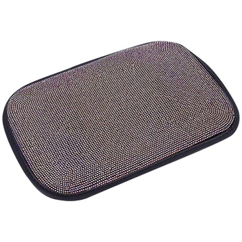 

Car Center Console Cover Color Rhinestone Car Armrest Cover Car Armrest Pad Center Console Armrest Cover Auto Parts