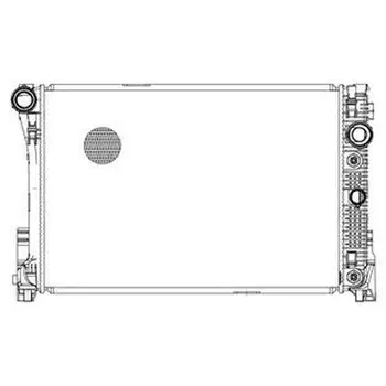 

Radiator mv W204/W212 1.8-3.5/2.0-2.2D A/T 07 LUZAR LRc 15114