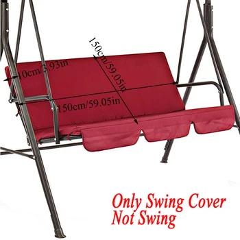 

Garden Swing Chair Cover 190T Polyester Waterproof UV Resistant Outdoor Courtyard Hammock Swing Seat Cover NO Fade Waterproof